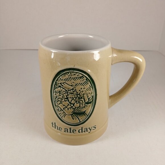 Miller Ale The Ale Days Ceramic Beer Mug Made By Ceramarte In Brazil - Picture 3 of 4